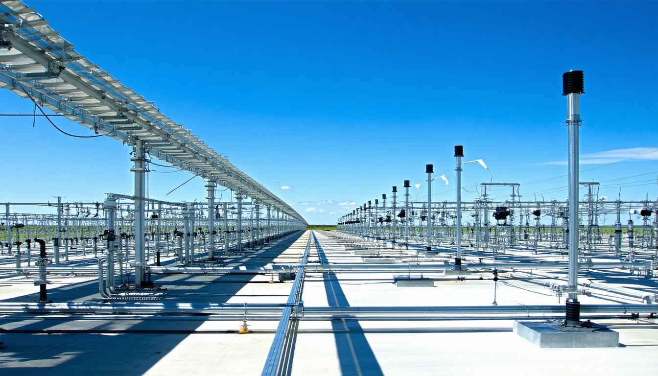 Modern clean energy infrastructure project